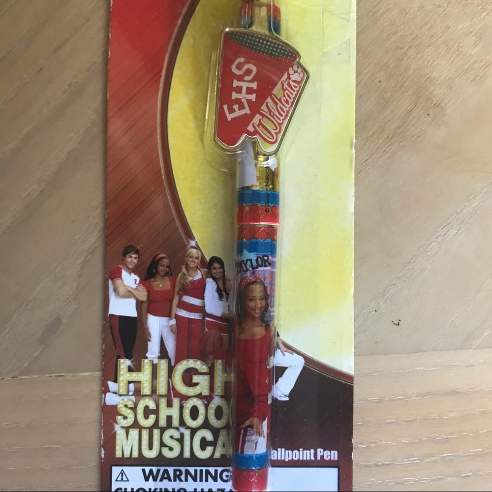 DISNEY High School Musical HSM *Rare Collectible* Ballpoint Pen NWT